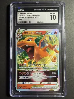 Charizard VSTAR Pokemon 2022 Japanese VSTAR Universe - 014/172 CGC GEM MINT 10 - Image 1
