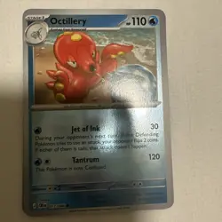 Pokemon TCG Chaos Rising Reverse Holo Octillery 017/086 - Image 1