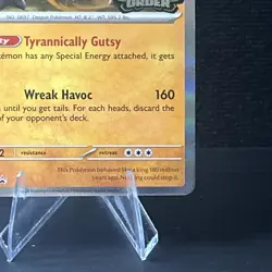 Pokemon TCG - Tyrantrum MEP 066 Perfect Order Stamped Promo Holo - Image 3