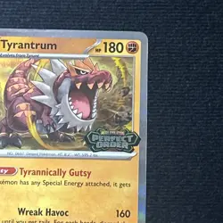 Pokemon TCG - Tyrantrum MEP 066 Perfect Order Stamped Promo Holo - Image 4