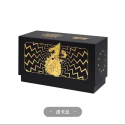 Pokemon TCG S-Chinese Brilliant Energy Black Gold Gift Box (Pikachu) CS4.1C New - Image 1