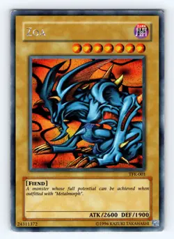 Yugioh Zoa TFK-001 Secret Rare - LP 💎 - Image 1