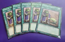 Upstart Goblin Common Unl Edition DEM1-EN014 LP/MP Yugioh - Image 1