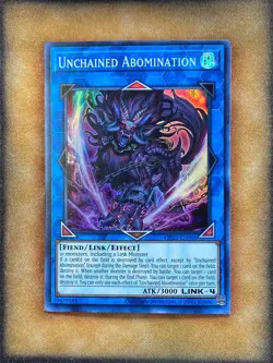 Yugioh Unchained Abomination OP22-EN006 Super Rare NM - Image 1