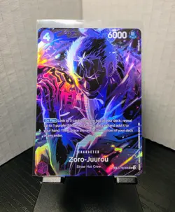 Zoro-Juurou SP ST18-004 Legacy of the Master Special Super Rare Alternate Art - Image 1