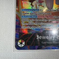 One Piece TCG OP15 -EB04 Jewelry Bonney Leader Alt Art EB04-001 NM - Image 3