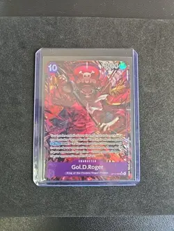 GOL D ROGER - One Piece TCG OP13-064 - AA Alt Art English Carrying On His Will - Image 1