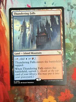 Thundering Falls - MTG - Murders At Karlov Manor - Regular Rare - Card #0269 - Image 1