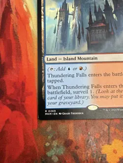 Thundering Falls - MTG - Murders At Karlov Manor - Regular Rare - Card #0269 - Image 4