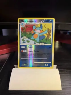 Marshtomp 46/106 Great Encounters Reverse Holo Pokemon Card - Image 1