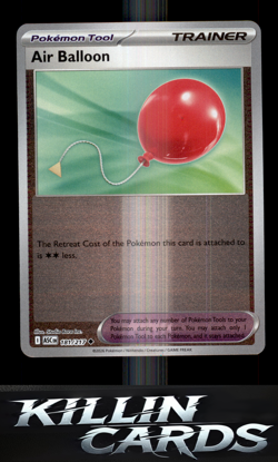 Reverse Holofoil Air Balloon 181/217 Pokemon Uncommon ME: Ascended Heroes Card N - Image 1