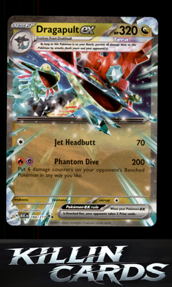 Dragapult ex 160/217 Pokemon Double Rare ME: Ascended Heroes Card NM - Image 1
