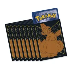 Pokemon Card Sleeves Lot 65 Official Eevee - Image 1