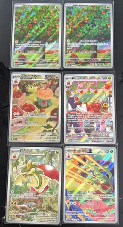 Applin Evolution Line Full Art Pokemon TCG Card Lot - Image 1