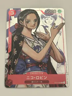 Nico Robin ST01-008 One Piece Card 25th Anniversary Japanese - Image 1