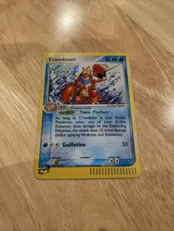 Crawdaunt 3/97 EX Dragon Holo Rare Pokemon Card 2003 - Image 3