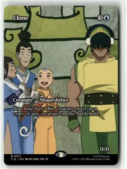 MTG Clone 0011 Regular (Borderless) M Avatar: The Last Airbender TLE NM - Image 1