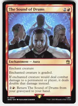 The Sound of Drums 97 Rare Universes Beyond: Doctor Who Magic: The Gathering LP - Image 2