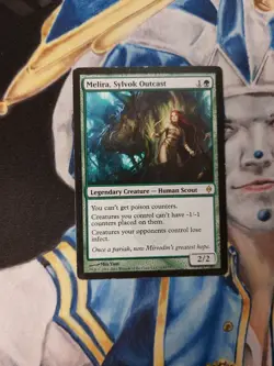 Melira, Sylvok Outcast MTG New Phyrexia Rare Green Creature Heavily Played x1 - Image 1