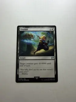 Overkill Final NM Fantasy Magic The Gathering Mtg Near Mint - Image 1