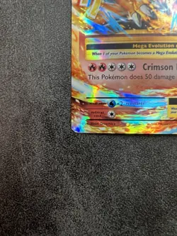2016 Pokemon TCG XY Evolutions 13/108 Mega M Charizard EX Ultra Holo Rare NM - Image 4