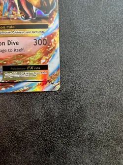 2016 Pokemon TCG XY Evolutions 13/108 Mega M Charizard EX Ultra Holo Rare NM - Image 5