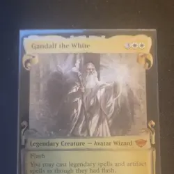Wizards of the Coast Gandalf the White Foil Showcase Scrolls - Image 1