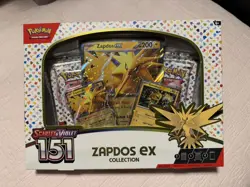 Pokemon TCG: Scarlet & Violet 151 Zapdos EX Collection Box New & Sealed - Image 1