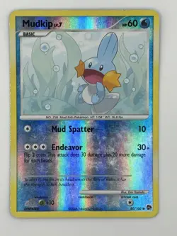 Pokemon Mudkip Great Encounters 80/106 Reverse Holo Common. Damage - Image 1