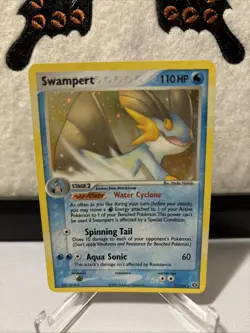 Swampert 11/106 EX Emerald Holo Rare Pokemon TCG 2005 - Image 1