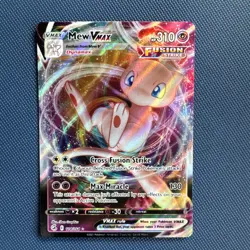 The Pokemon Company Mew VMAX 114/264 Fusion Strike Ultra Rare Holo EN 310HP - Image 1