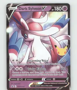 DARK SYLVEON V SWSH134 HOLO PROMO SWORD & SHIELD PROMO POKEMON NEAR MINT - Image 2