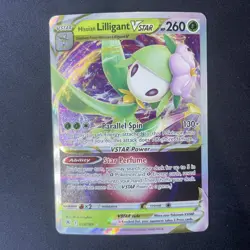 Pokemon TCG Hisuian Lilligant VSTAR Astral Radiance 018/189 Holo Ultra Rare - Image 1