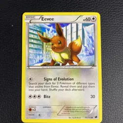 Pokemon Eevee 90/116 Plasma Freeze Common NM - Image 1