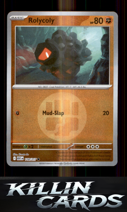 Reverse Holofoil Rolycoly (Energy Symbol Pattern) 118/217 Pokemon Common ME: Asc - Image 1