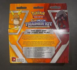 Pokemon TCG Sun and Moon Trainer Kit Lycanroc & Alolan Raichu Sealed - Image 3