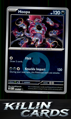 Reverse Holofoil Hoopa (Energy Symbol Pattern) 141/217 Pokemon Rare ME: Ascended - Image 1