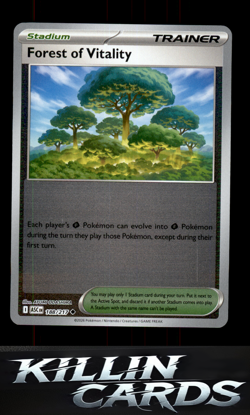 Reverse Holofoil Forest of Vitality 188/217 Pokemon Uncommon ME: Ascended Heroes - Image 1