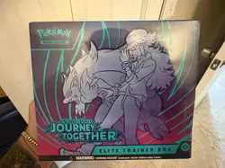 Pokemon TCG Scarlet & Violet Journey Together Elite Trainer Box English 9 Packs - Image 1