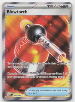 Blowtorch 117/094 Ultra Rare Phantasmal Flames Pokemon Near Mint - Image 1