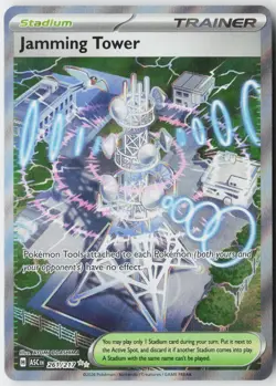 Jamming Tower 261/217 Ultra Rare Ascended Heroes Pokemon Near Mint - Image 1