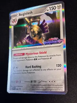 Pokemon Aegislash - SVP060 - SVP Black Star Promos (Prerelease) - NM - Image 2