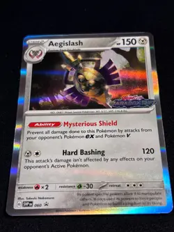 Pokemon Aegislash - SVP060 - SVP Black Star Promos (Prerelease) - NM - Image 4