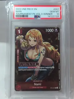 Nami (Tournament Pack Vol. 3) [Winner] ST01-007 One Piece Promotion Cards Foil - Image 1