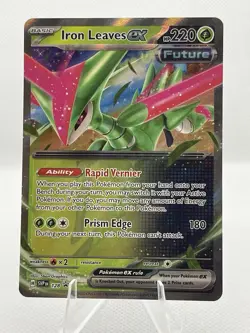 2024 Pokemon Scarlet & Violet Iron Leaves ex Black Star Promo SVP128 - Image 1