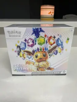 Pokemon TCG Scarlet Violet Prismatic Evolutions ETB Elite Trainer Box NEW SEALED - Image 1