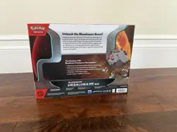 Pokemon TCG: Bloodmoon Ursaluna Ex Box *SEALED* - Image 2