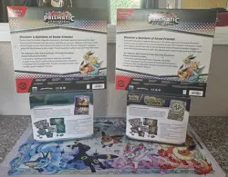 Pokemon Surging Sparks etb, Twilight Masquerade Etb, 2 Prismatic Posters - Image 2