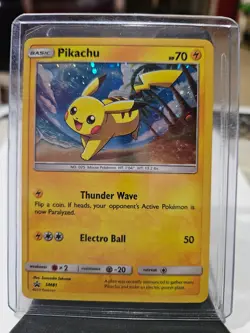 2017 Pokemon Pikachu - SM81 Black Star Promo - Image 1