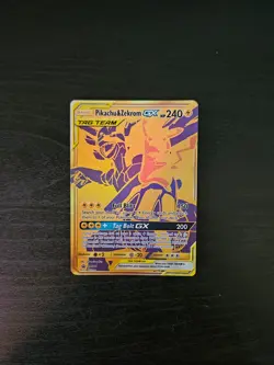 Pikachu & Zekrom GX SM248 NM (See Pics) 2021 Pokemon Sun & Moon Tag Team Promo - Image 1